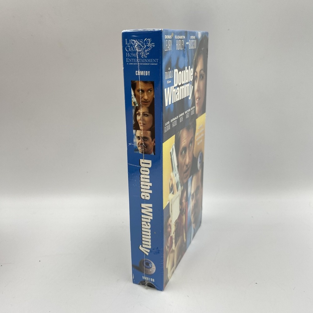 Vintage 2001 Double Whammy VHS Tom DiCillo Denis Leary Sealed Brand New Comedy - Picture 2 of 6